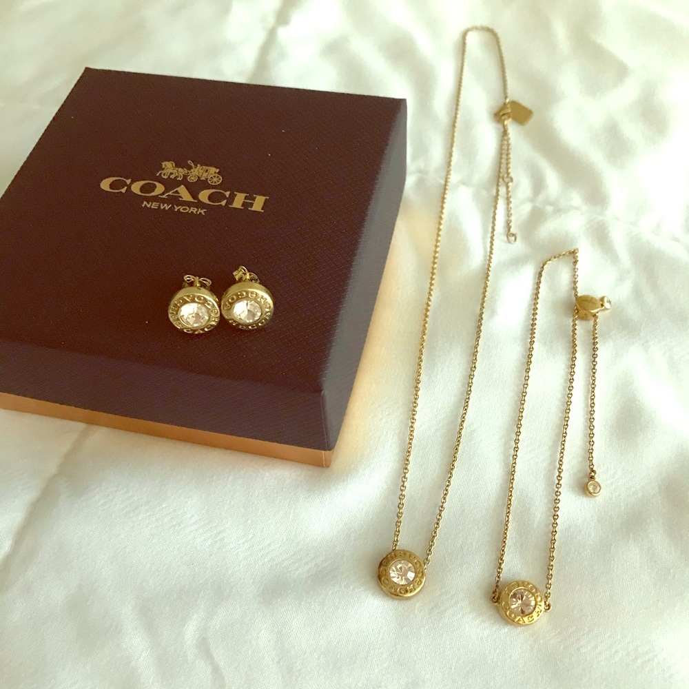 Coach jewelry set